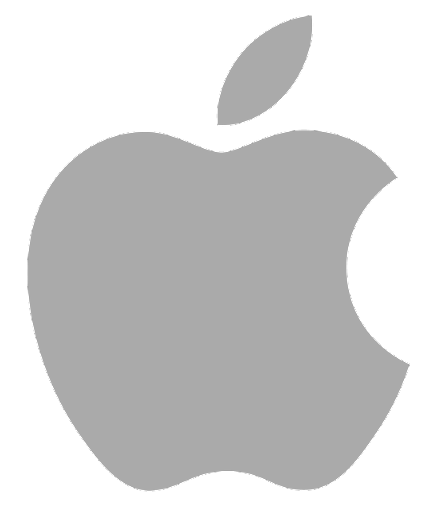 Image of the Apple logo, which links to the Apple Support site.