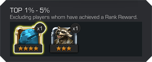 A screenshot of a basic Champion displayed as a rank reward for an arena