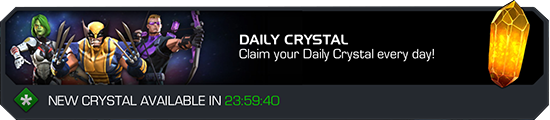 Screenshot of the Daily Crystal.