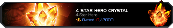 Screenshot of the 4-Star Hero Crystal.