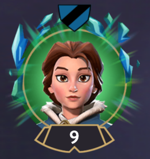 A screenshot of the avatar icon as it appears on the player profile