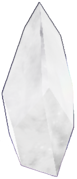 An image of a blank common crystal for crafting