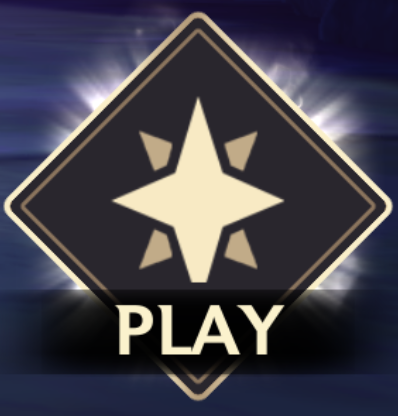An image of the Play icon as it appears on the home screen